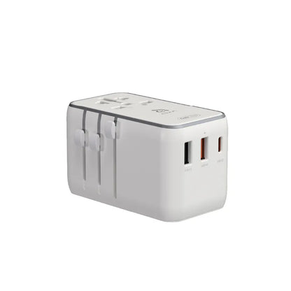 ADAM elements T70L 70W Universal Travel Adapter with Built-In USB-C Cable