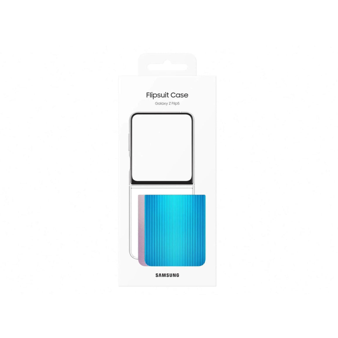 Samsung Galaxy Z Flip5 Card Suit Cover - Transparent