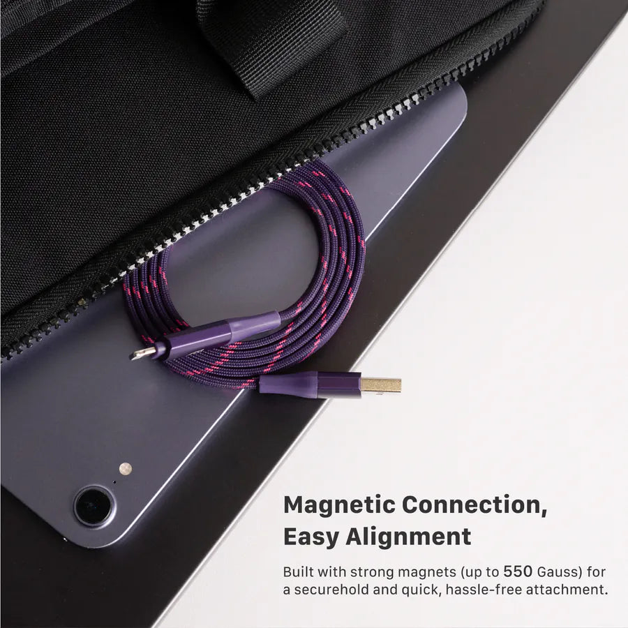 ADAM elements  PeAk MF401 4-in-1 60W Magnetic Flat Charging Cable