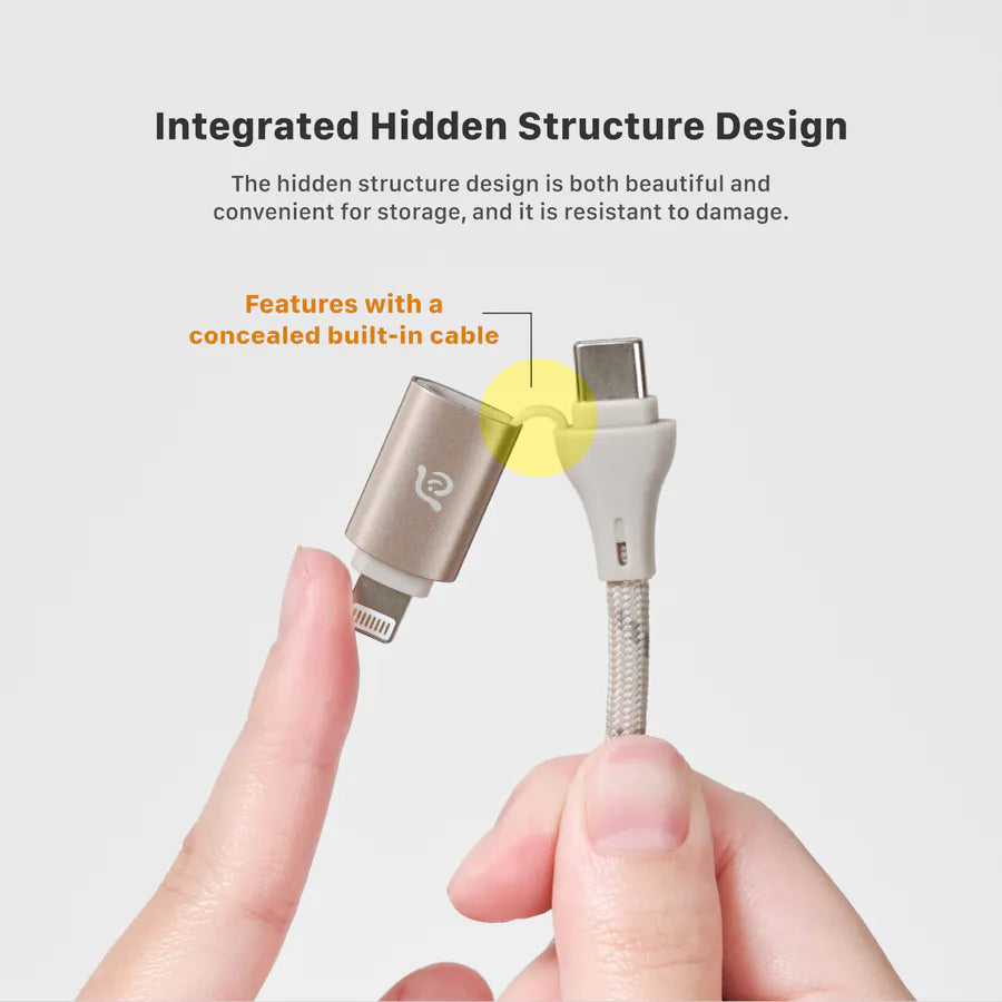 ADAM elements  PeAk MS401 4-in-1 60W Magnetic Charging Cable