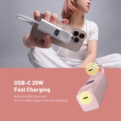 ADAM elements VIONTA P5 Pro 5-in-1 Pocket Power Bank 5000mAh
