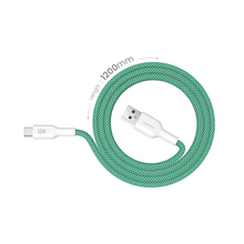 ALPHA Cable USB to Type C - Green (ALUSB-2C (A to C) (30W)