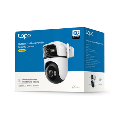 TPLINK TAPO Outdoor Dual Lens Pan/Tilt Security Camera ( TL-TAPO C545D )