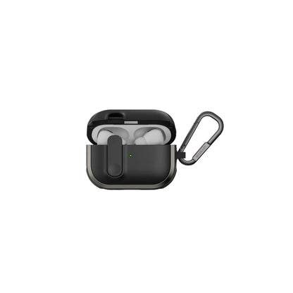 Mageasy  AirPods Pro 2 Odyssey with Wrist Strap Magnetic Closure - Metal Black