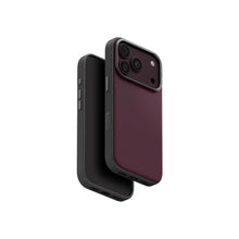 Uniq Lyden Ds Hybrid Magclick Charge Case for iPhone 18 Pro / Pro Max - Deep Maroon