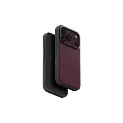Uniq Lyden Ds Hybrid Magclick Charge Case for iPhone 18 Pro / Pro Max - Deep Maroon