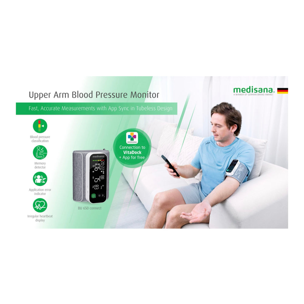 MEDISANA Upper Arm Blood Pressure Monitor - Bu650