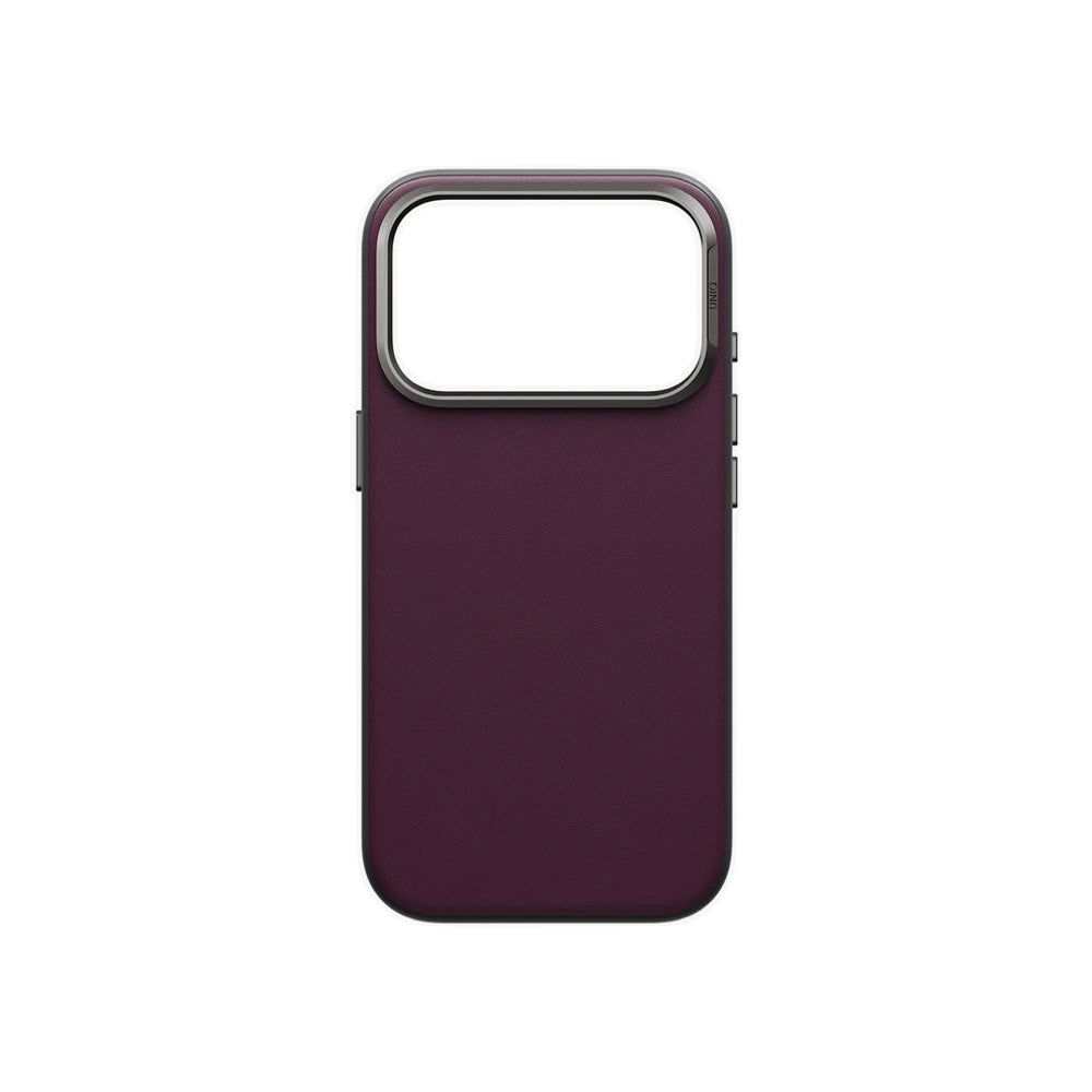 Uniq Lyden Ds Hybrid Magclick Charge Case for iPhone 18 Pro / Pro Max - Deep Maroon