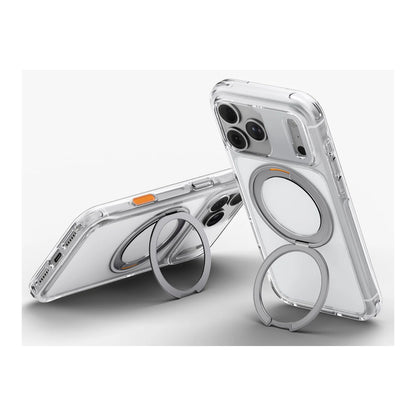Uniq Swivix Hybrid 360 Rotating Kickstand Case for iPhone 18 Pro 6.3-inch - Lucent Clear
