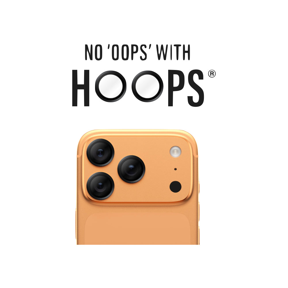 PanzerGlass® Hoops® Black Camera Lens Protector iPhone 17 Pro & iPhone 17 Pro Max