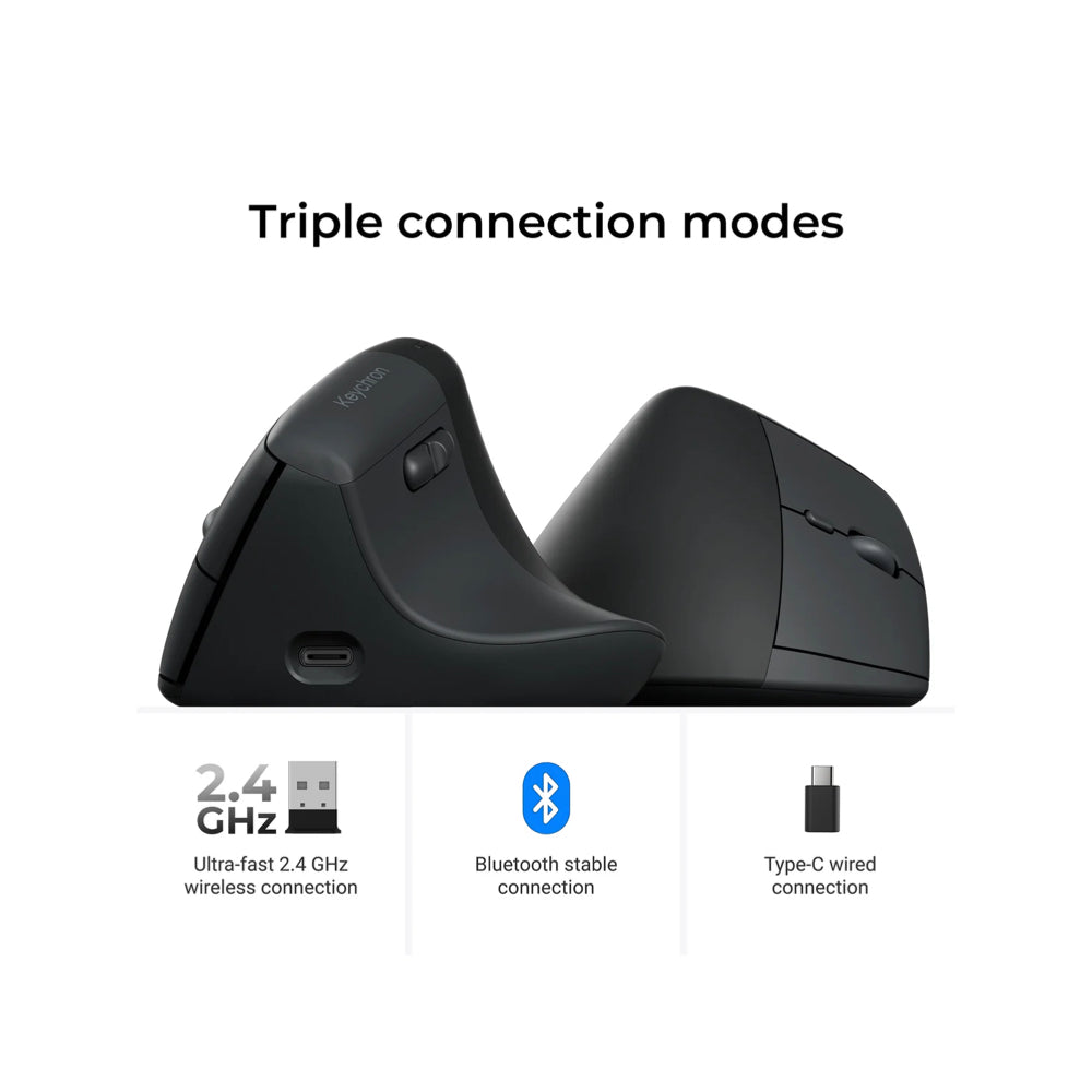Keychron BM27 Ergonomic | Wireless Mouse