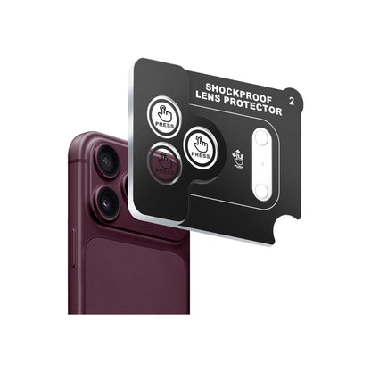 JTLegend Titanguard Full Cover Camera Lens Protector for iPhone 18 Pro / Pro Max - Glossy
