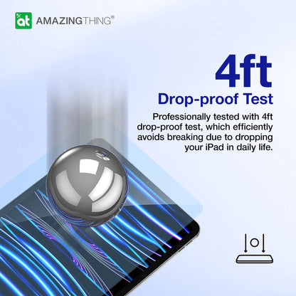 Amazingthing Radix Full Glass Protector for iPad - Clear
