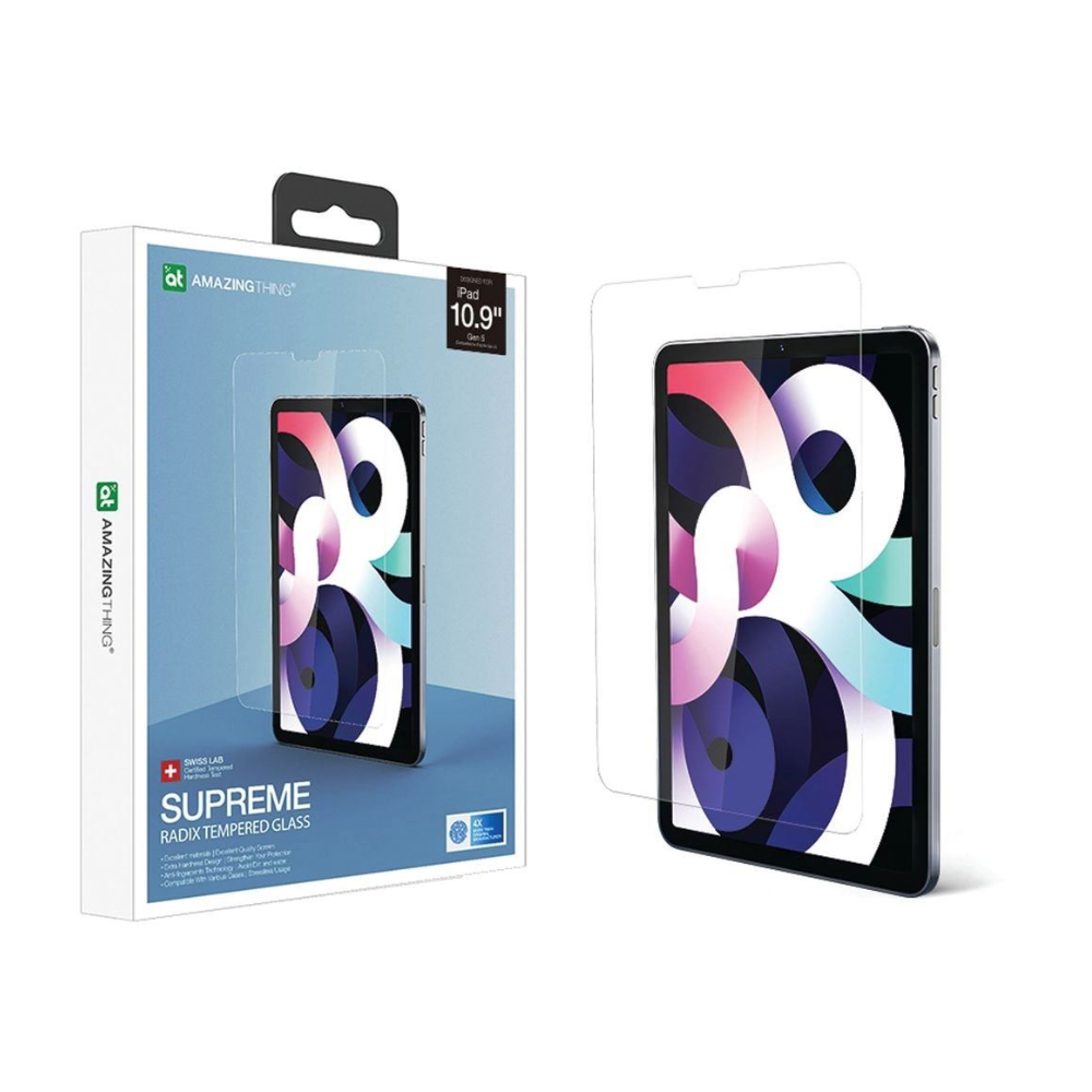 Amazingthing Radix Full Glass Protector for iPad - Clear