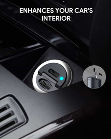 Aukey Dual Port USB-C 30W PD Car Charger