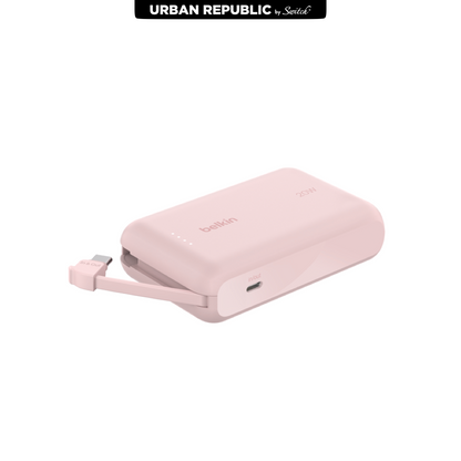 Belkin Boostcharge Power Bank 10K Pd With Intergrated Cable