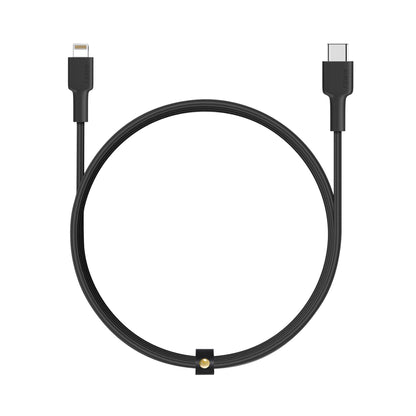 Aukey MFi Braided USB C to Lightning Fast Charging Cable 5V/9V/15V - 1.2m