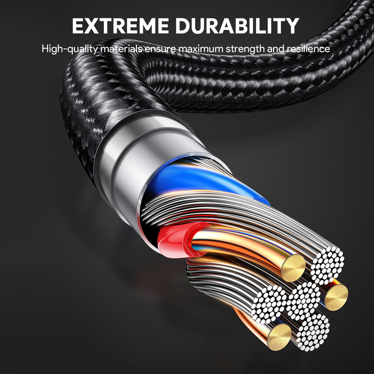 Aukey Nylon Braided USB-A to USB-C Cable