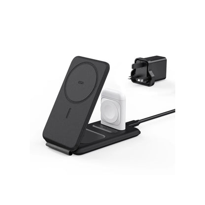 ESR HaloLock 3-in-1 Travel Wireless Charging Set (UK Plug)