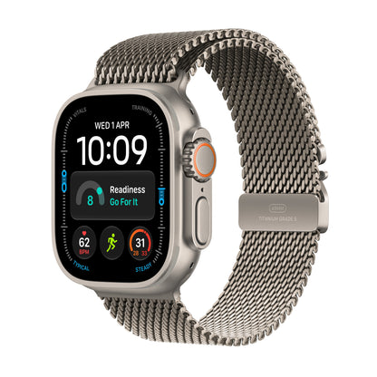 Apple Watch Ultra 4 with Milanese Loop
