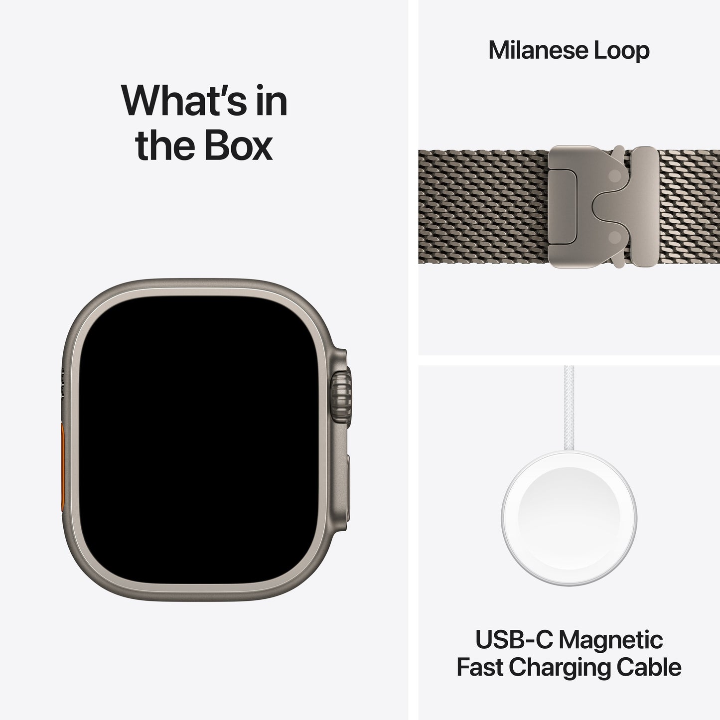 Apple Watch Ultra 4 with Milanese Loop