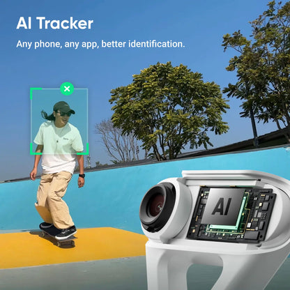 Insta360 Flow 2 AI Tracker Bundle (Grey)