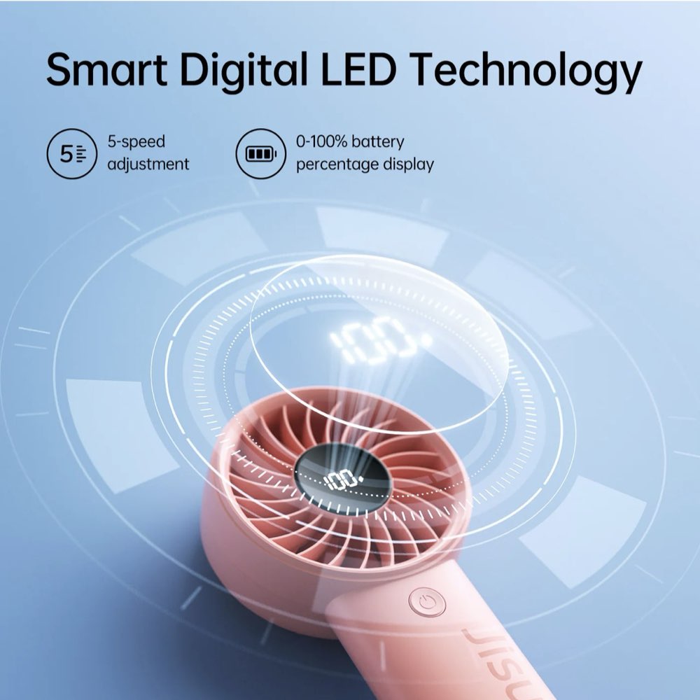 Jisulife Handheld Fan Life4 (3600mAh)