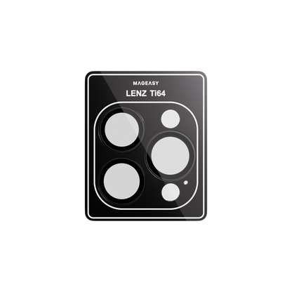 Mageasy iPhone 16 Pro/Pro Max Lenz Sapphire Lens Protector
