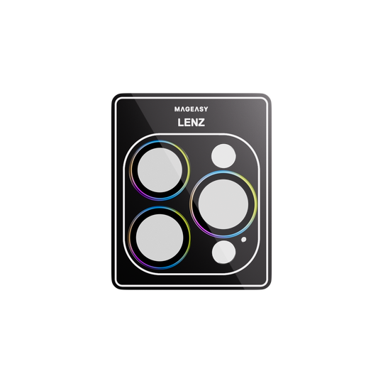 Mageasy iPhone 16 Pro/Pro Max Lenz Sapphire Lens Protector