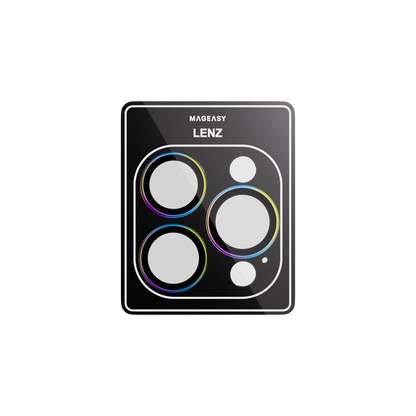 Mageasy iPhone 16 Pro/Pro Max Lenz Sapphire Lens Protector