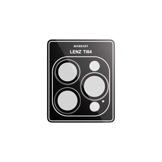 Mageasy iPhone 16 Pro/Pro Max Lenz Sapphire Lens Protector