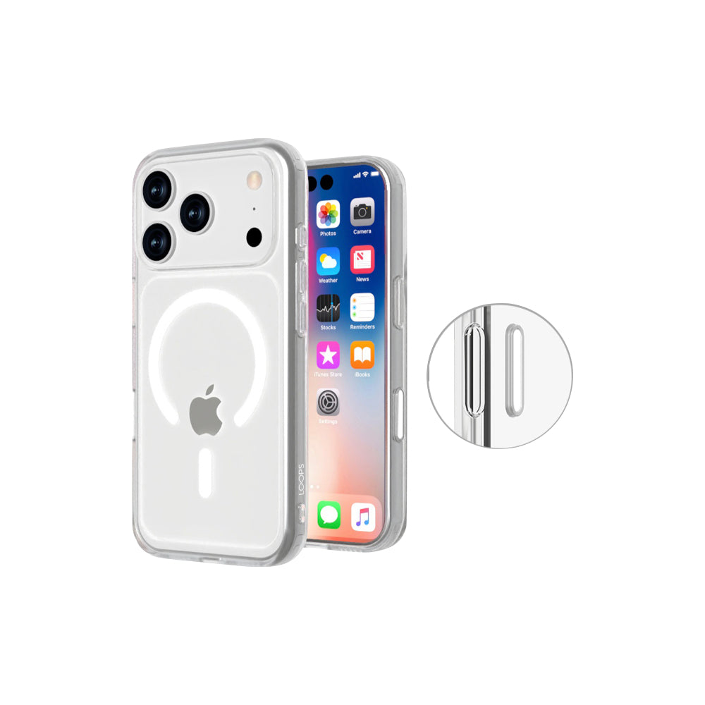 Loops Magsafe Case with Camera Control Button for iPhone 17 Series