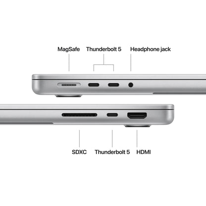 14-inch MacBook Pro: Apple M4 Pro chip with 14‑core CPU and 20‑core GPU, 1TB SSD - Silver