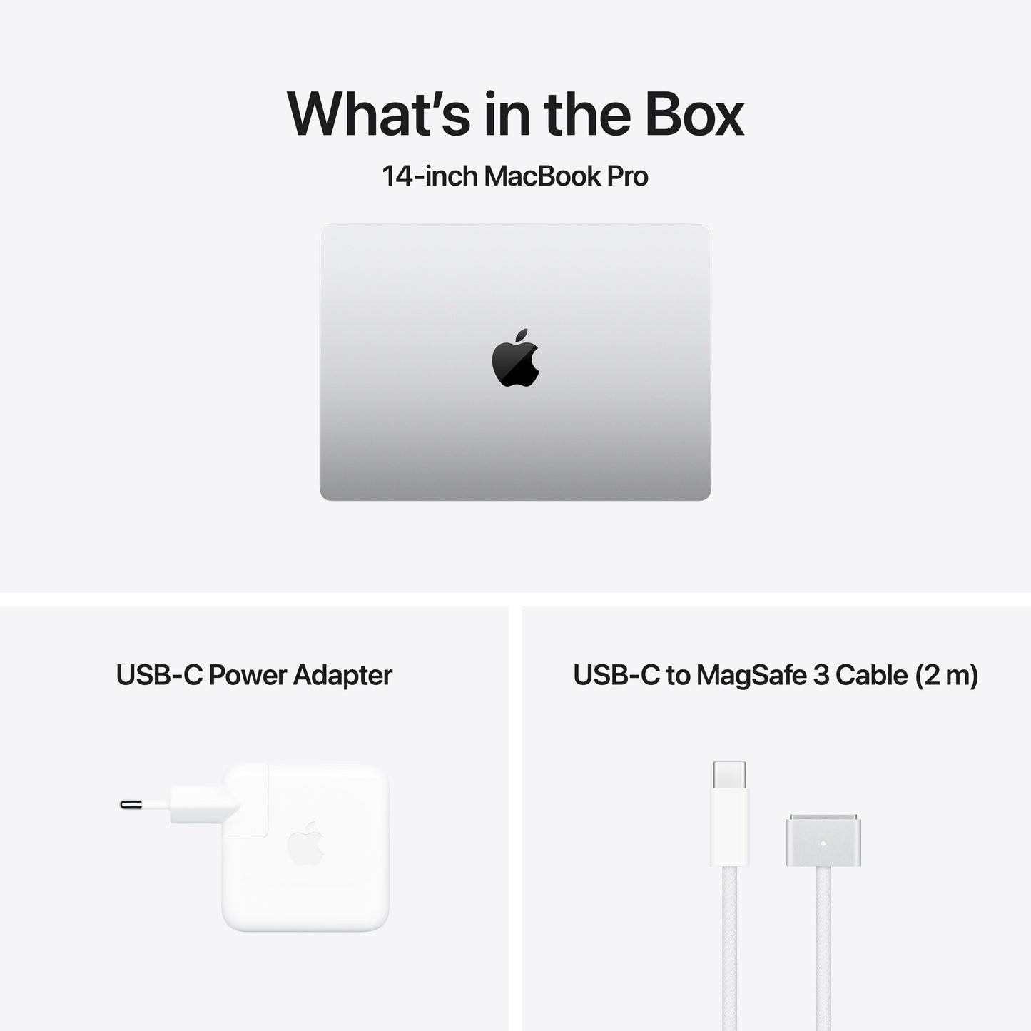 14-inch MacBook Pro: Apple M4 Pro chip with 14‑core CPU and 20‑core GPU, 1TB SSD - Silver