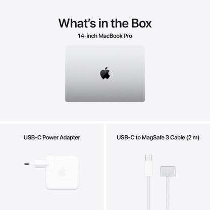 14-inch MacBook Pro: Apple M4 Pro chip with 14‑core CPU and 20‑core GPU, 1TB SSD - Silver