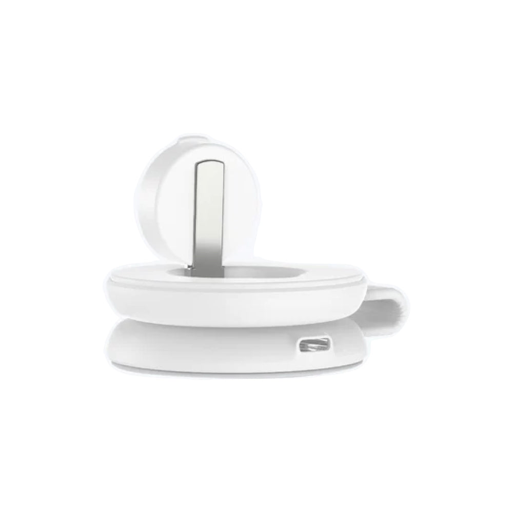 Mazer MagPadDuo 2in1 qi2 Foldable Wireless Charging Pad - White