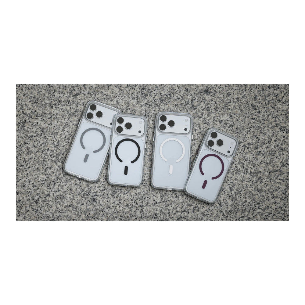 Mageasy Bright M | Magsafe Never Yellowing for iPhone 17/18 Pro & Pro Max