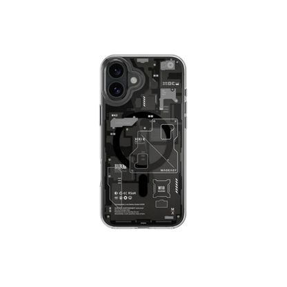 Mageasy iPhone 16 Series XRay M | MagSafe Transparent