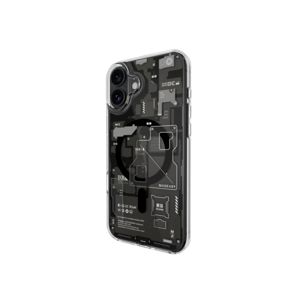 Mageasy iPhone 16 Series XRay M | MagSafe Transparent