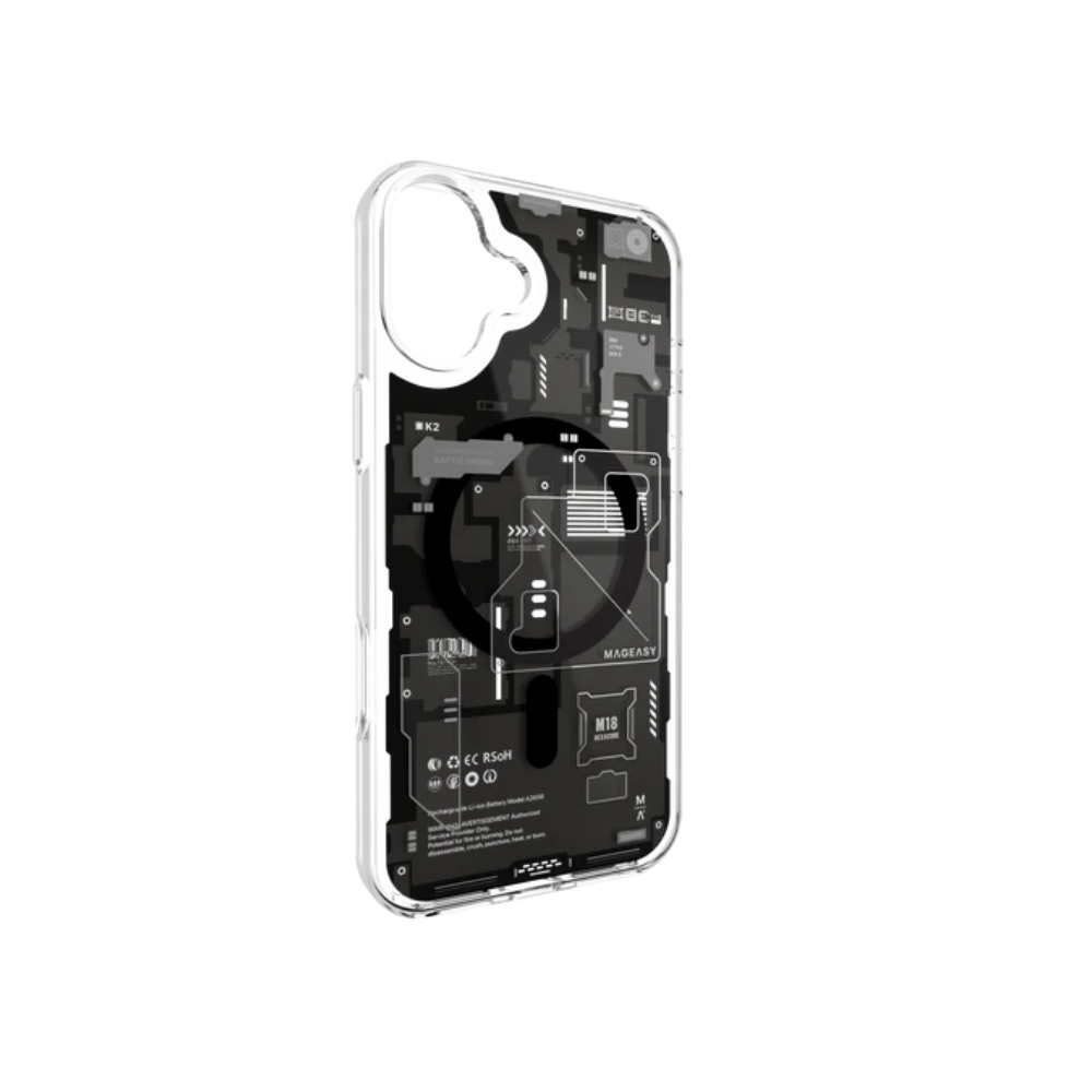 Mageasy iPhone 16 Series XRay M | MagSafe Transparent
