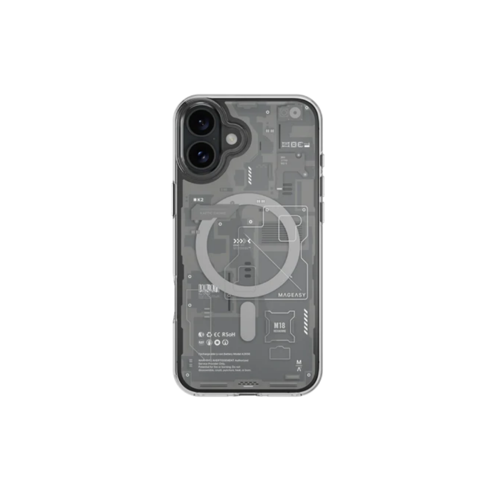 Mageasy iPhone 16 Series XRay M | MagSafe Transparent