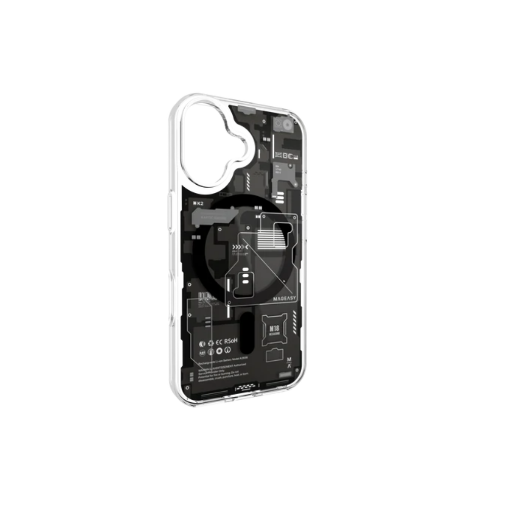 Mageasy iPhone 16 Series XRay M | MagSafe Transparent