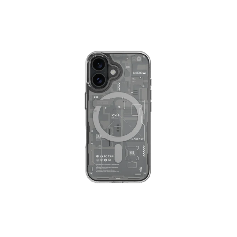 Mageasy iPhone 16 Series XRay M | MagSafe Transparent