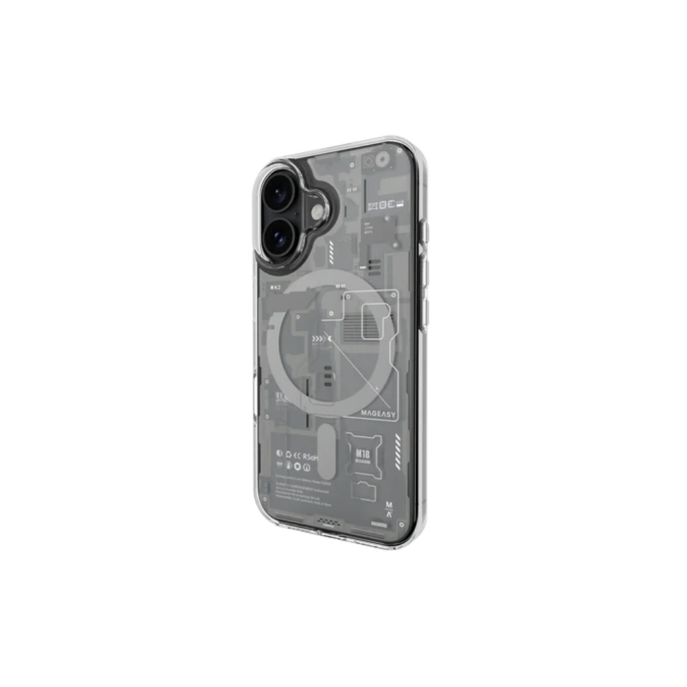 Mageasy iPhone 16 Series XRay M | MagSafe Transparent