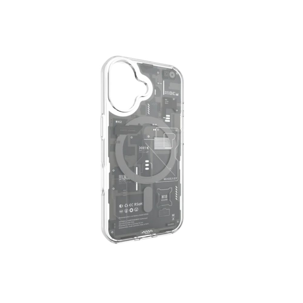 Mageasy iPhone 16 Series XRay M | MagSafe Transparent