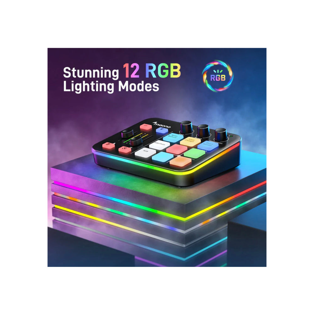 MAONO Maonocaster G1 NEO Audio Mixer MAO-G1NEO(BLK)