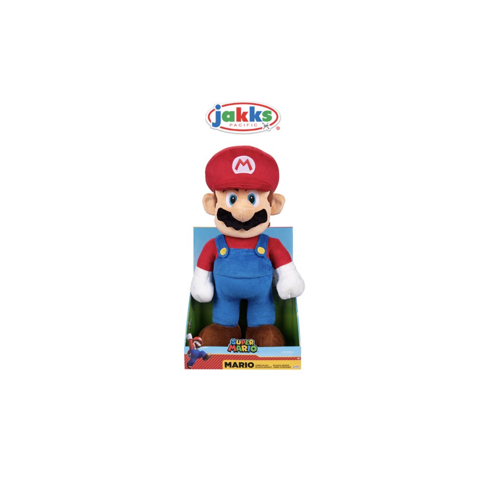 Nintendo Super Mario 20 Inch Soft Plushies by Jakks Pacific