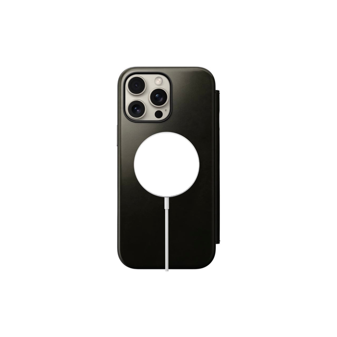 Nomad  iPhone 16 Pro Max  Modern Leather Folio | Horween Leather | Magsafe