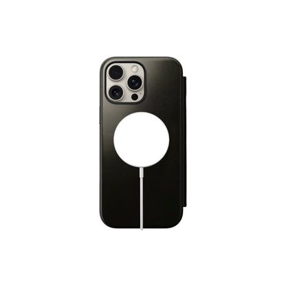 Nomad  iPhone 16 Pro Max  Modern Leather Folio | Horween Leather | Magsafe