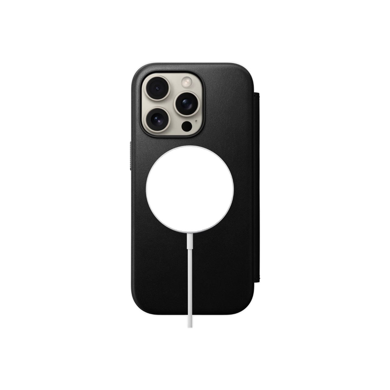Nomad  iPhone 16 Pro Modern Leather Folio | Nomad Leather | Magsafe